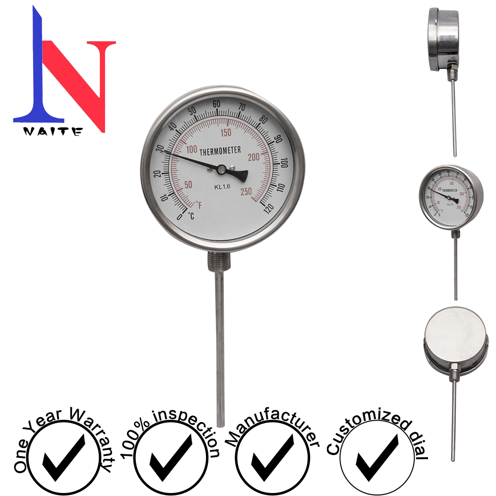 100 meridian all steel thermometer