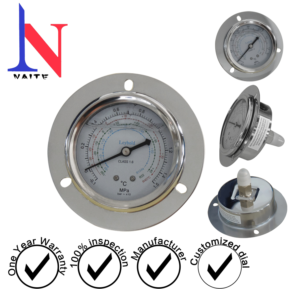 63 Axial 304 Shell with Flange Refrigerant Meter NT