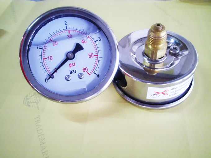Ordinary oil pressure gauge