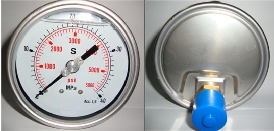 Ordinary oil pressure gauge